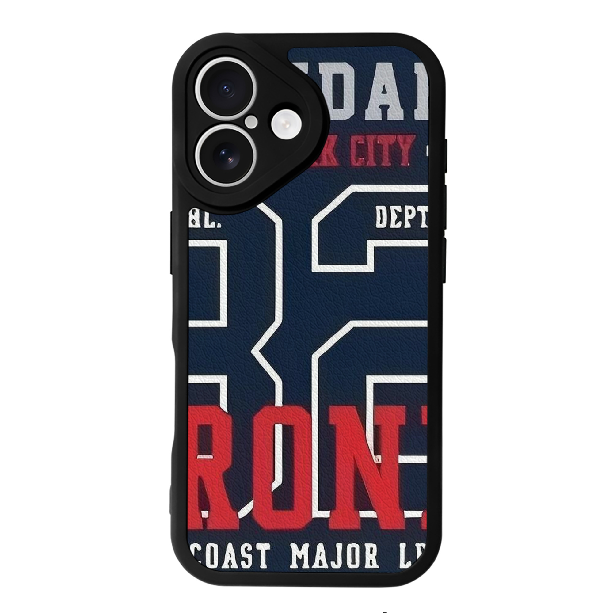 New York Yankees 132 IPhone 16 Silicone Leather Case – UV Print, Lambskin Texture – Perfect Fit, Wireless Charging Compatible, Scratch Resistant, Precise Cutouts – Stylish Protection For IPhone 16